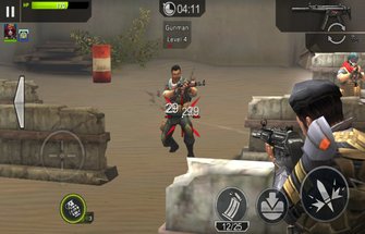 Игра Frontline commando: Rivals на Android